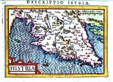 BERTIUS, PETRUS: MAP OF ISTRIA